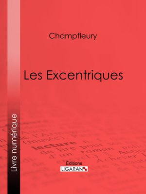 cover image of Les Excentriques